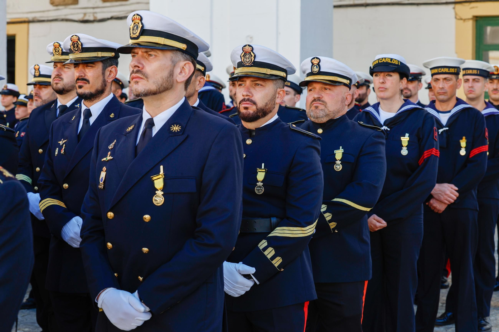 Las condecoraciones a los infantes de marina que participaron en la misión de la DANA, en imágenes