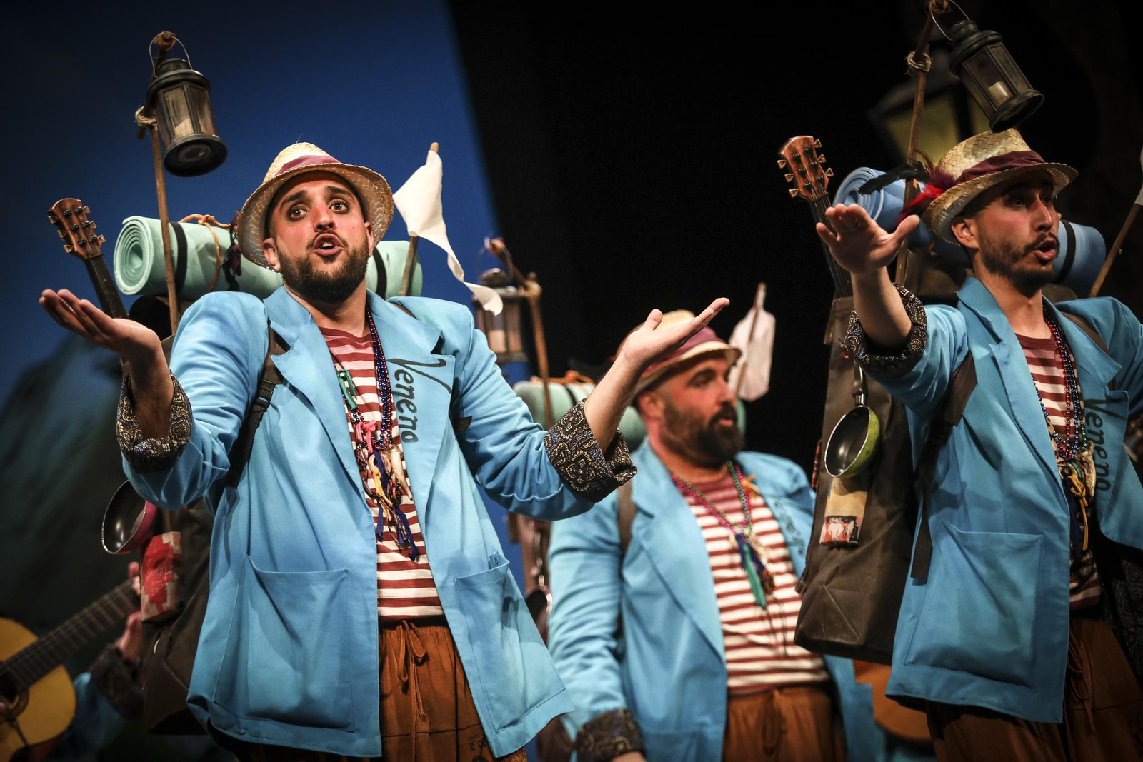 Chirigota Los activistas se la dan de artistas