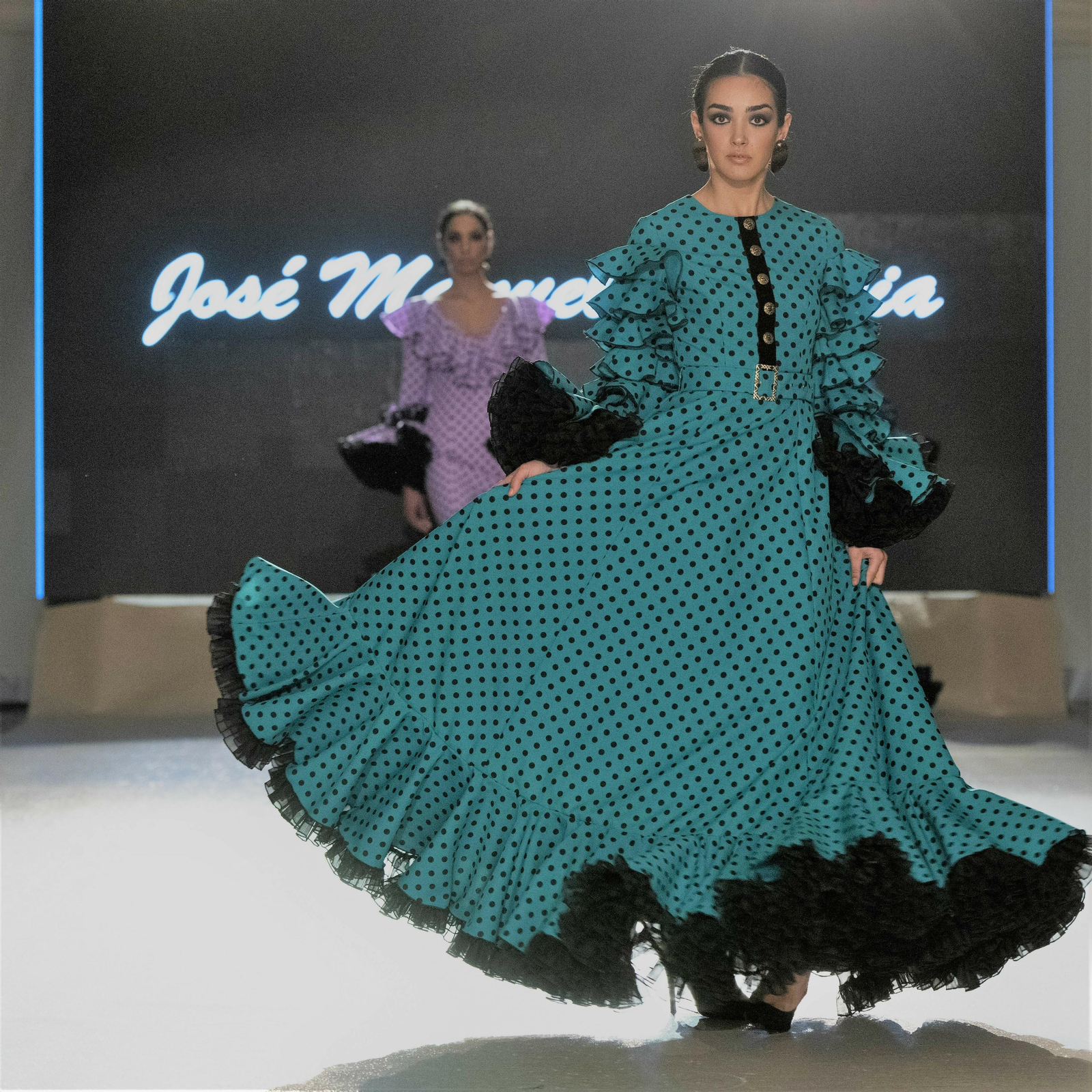 Desfile de José Manuel Valencia en Lepe Loves Flamenco 2020