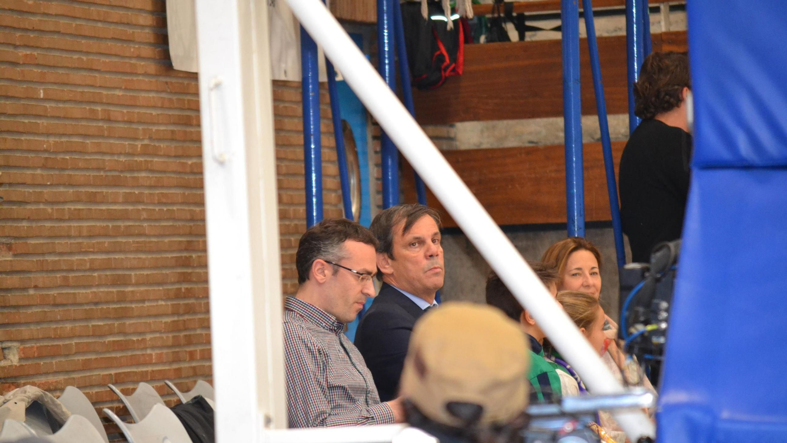 Asies Alonso y Juanma Rodríguez durante su etapa en el Real Betis