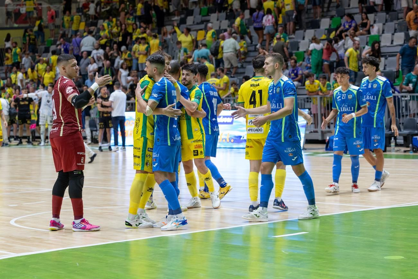El clásico entre Jaén Paraíso Interior FS y Viña Albali Valdepeñas