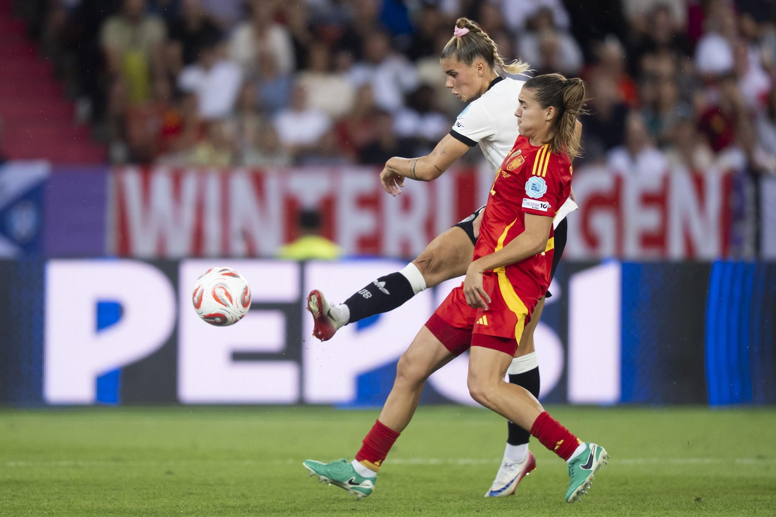 Las mejores imágenes del pase a la final de España ante Alemania en la Eurocopa femenina
