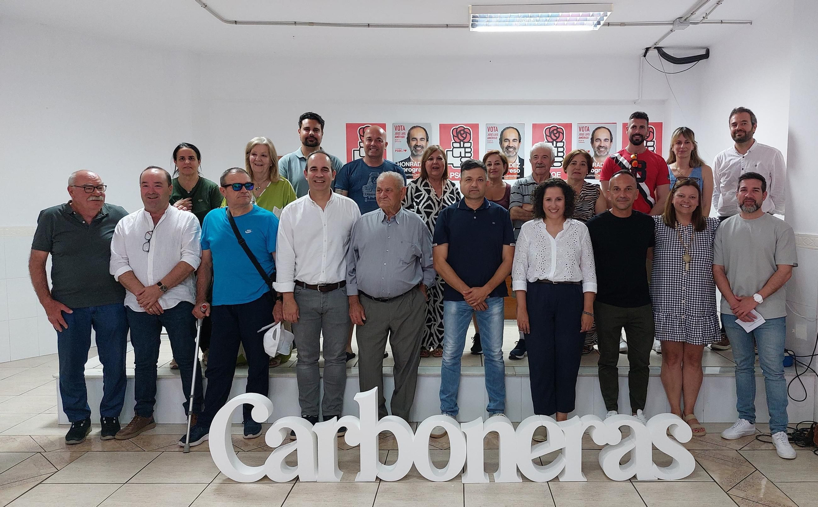 Esta es la nueva Ejecutiva Local del PSOE de Carboneras.