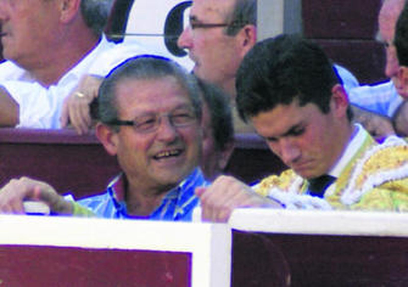 Juan Ruiz Palomares, padre, y Daniel Luque, nuevo apoderamiento.