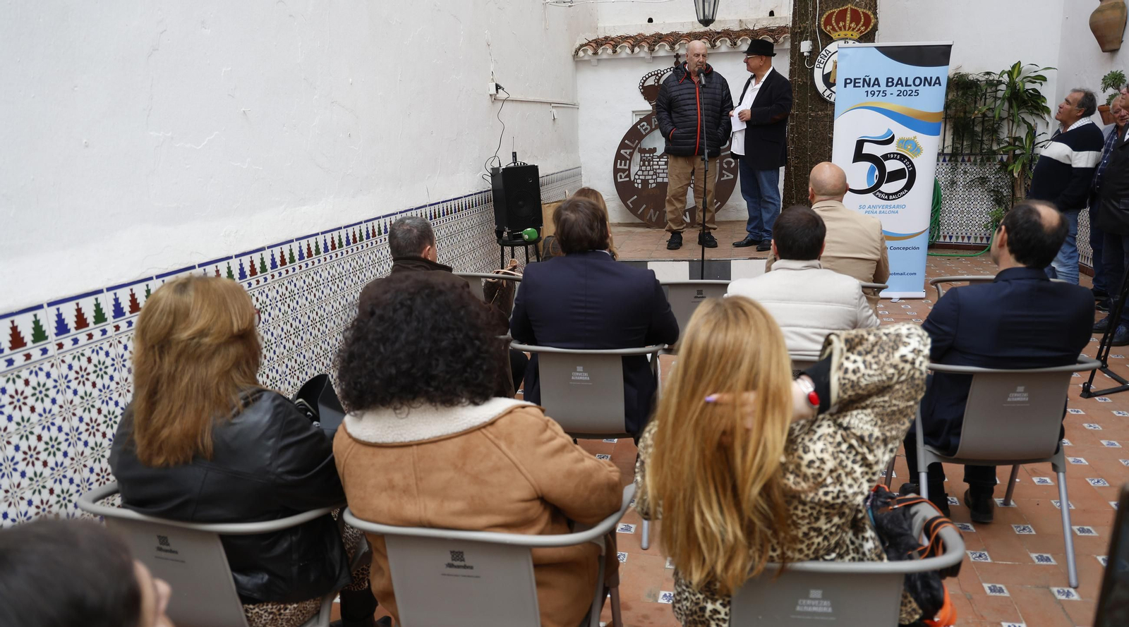 Las fotos del homenaje de la Peña Balona a Gabriel Navarro "Baby"