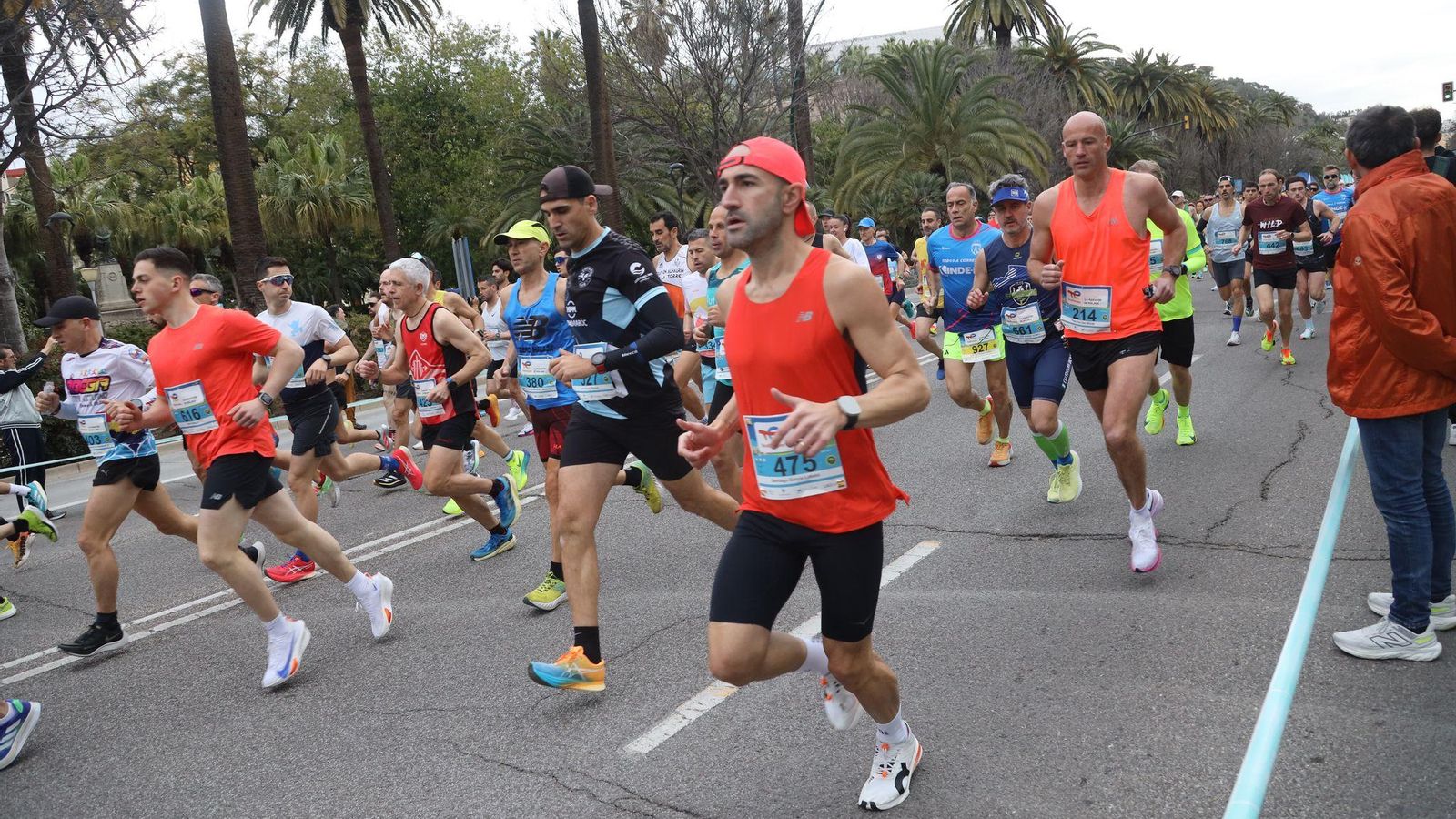 La Media Maratón de Málaga 2025, en fotos