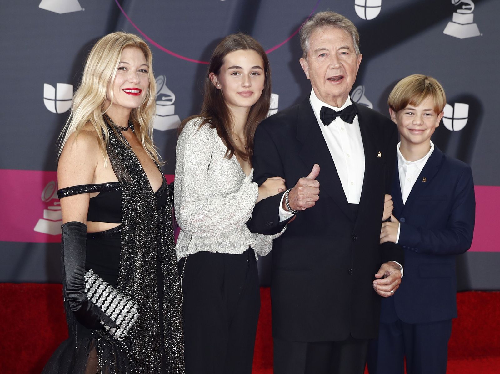 La alfombra roja de los Grammy latinos