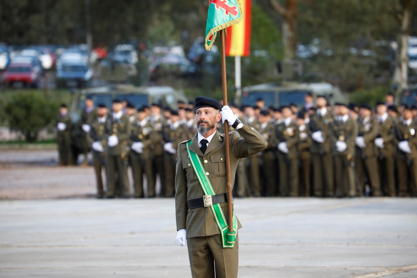 La Brigada Guzmán el Bueno X celebra el día de la Inmaculada en Cerro Muriano, en imágenes