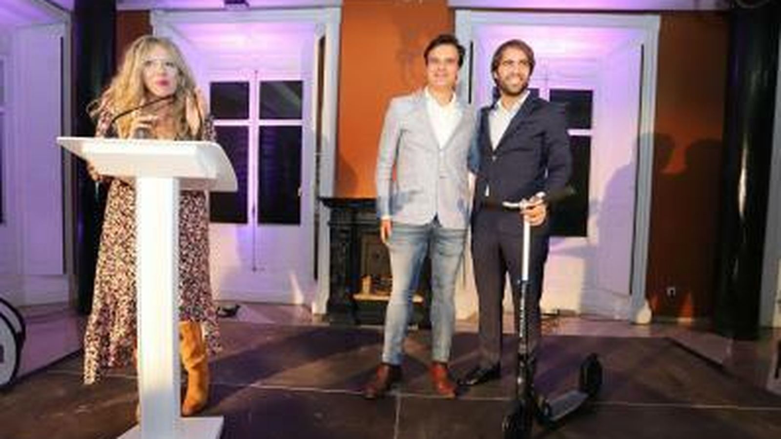 Ana Gil, Sebastián López y Ricardo Hueso Bracero.