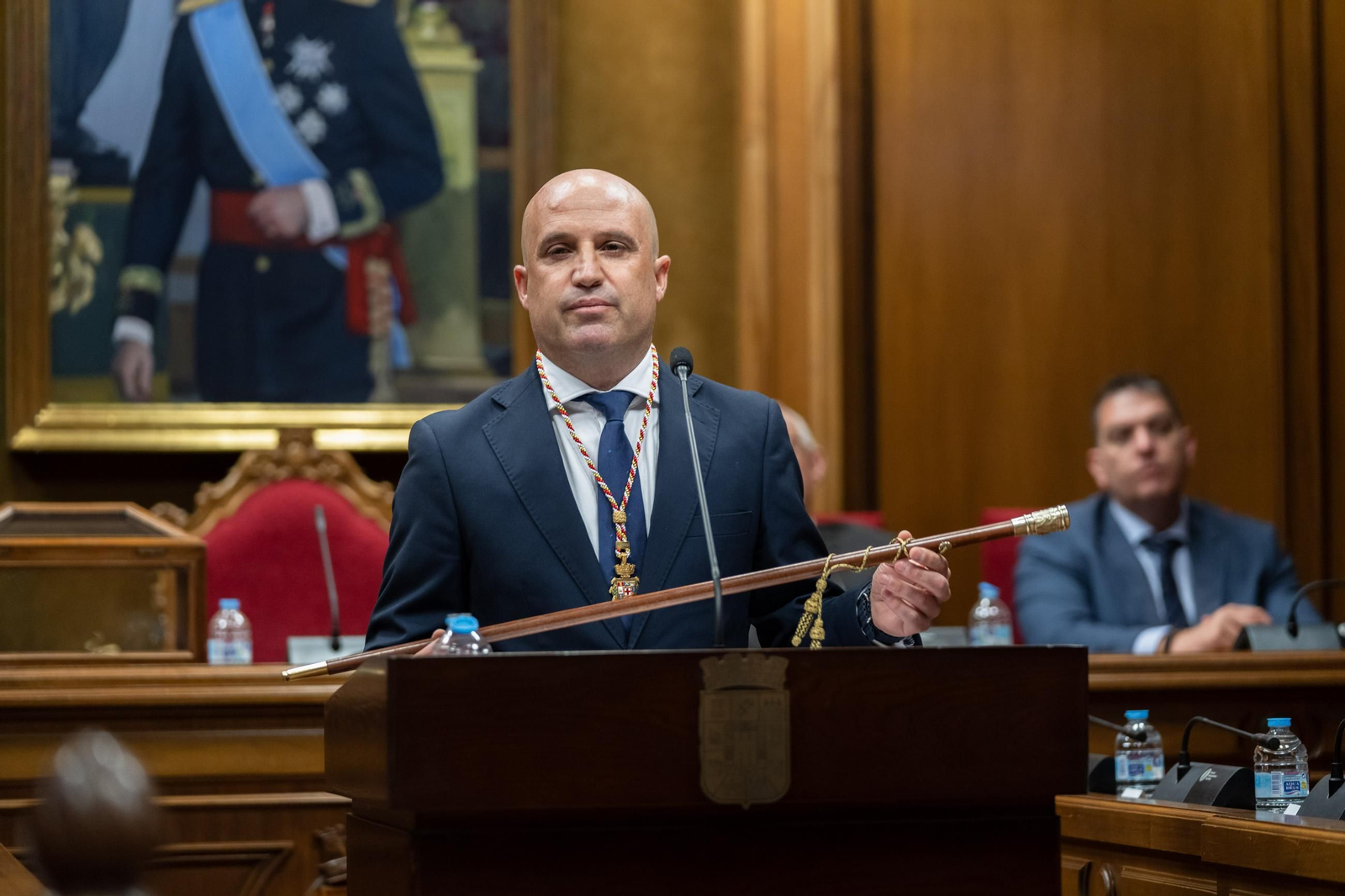 Así se ha vivido la investidura del nuevo presidente de la Diputación Provincial de Almería