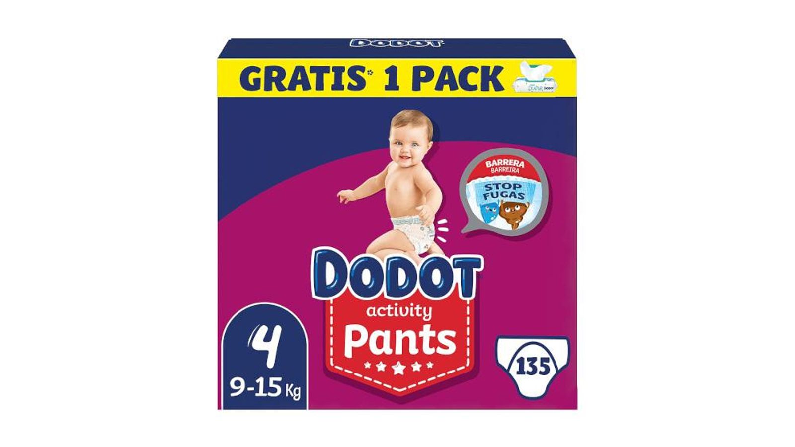 Pañales bebé Dodot Activity