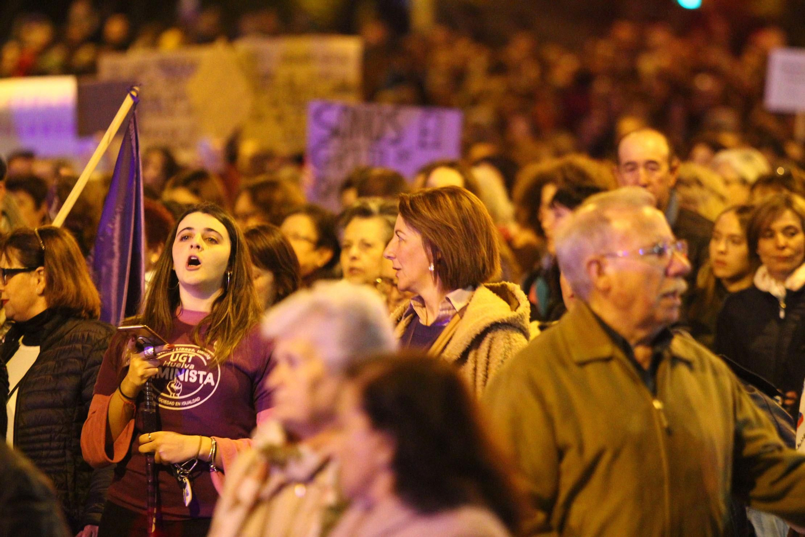 Imágenes de la Manifestación del día Internacional de la Mujer