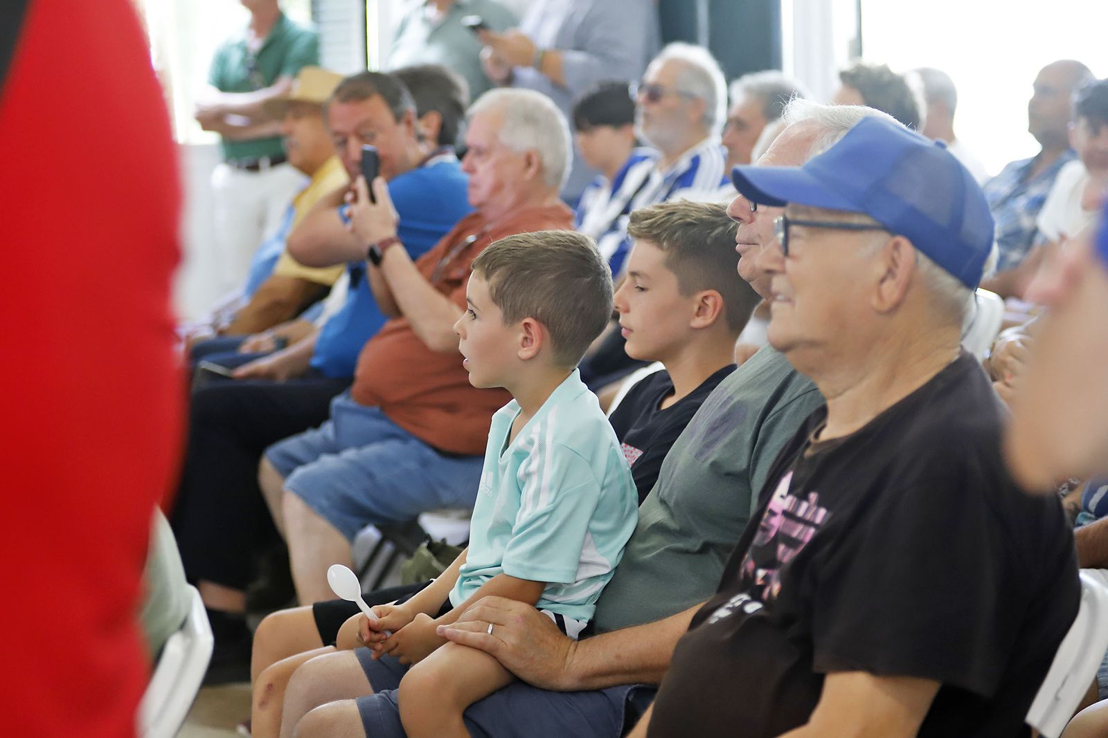 Imágenes de la presentación de la campaña de abonados del Recreativo de Huelva