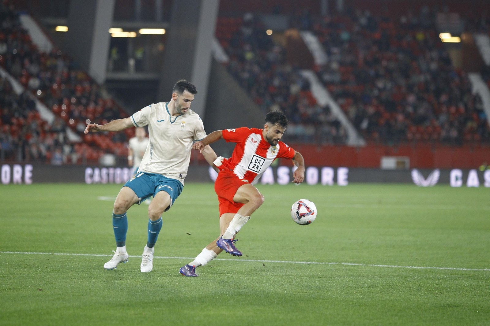 Las mejores imágenes del partido de fútbol U.D. Almería-Córdoba C.F.