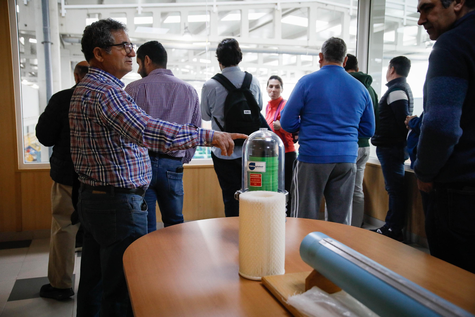 CUCN visita la desaladora de Carboneras y las balsas de Níjar