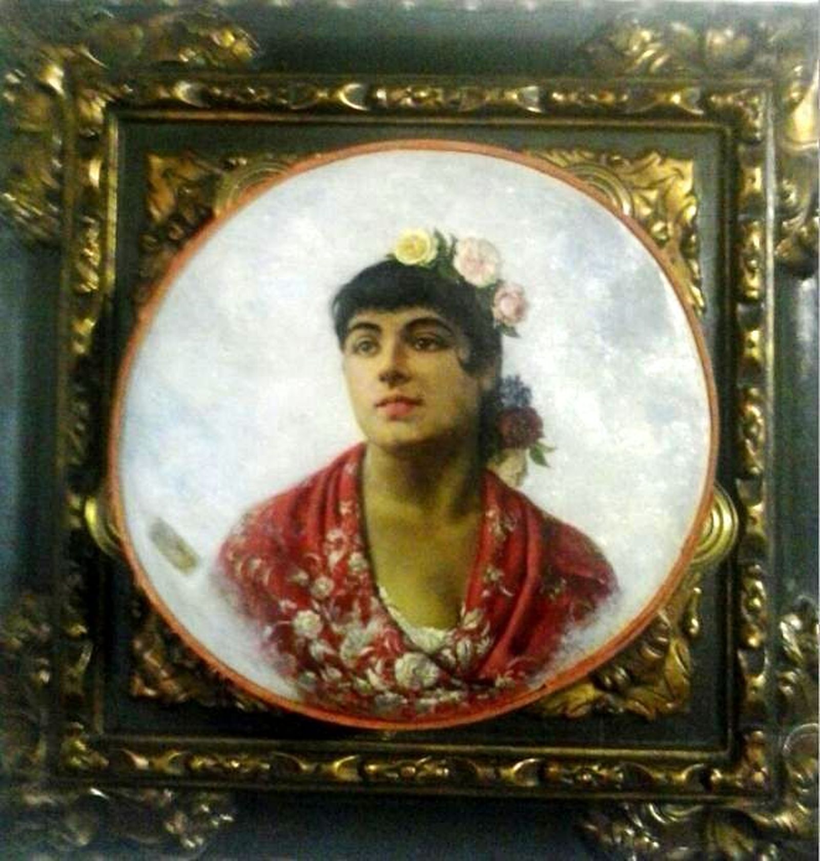 La gitana, pintura de Joaquín Turina Areal, padre del músico.