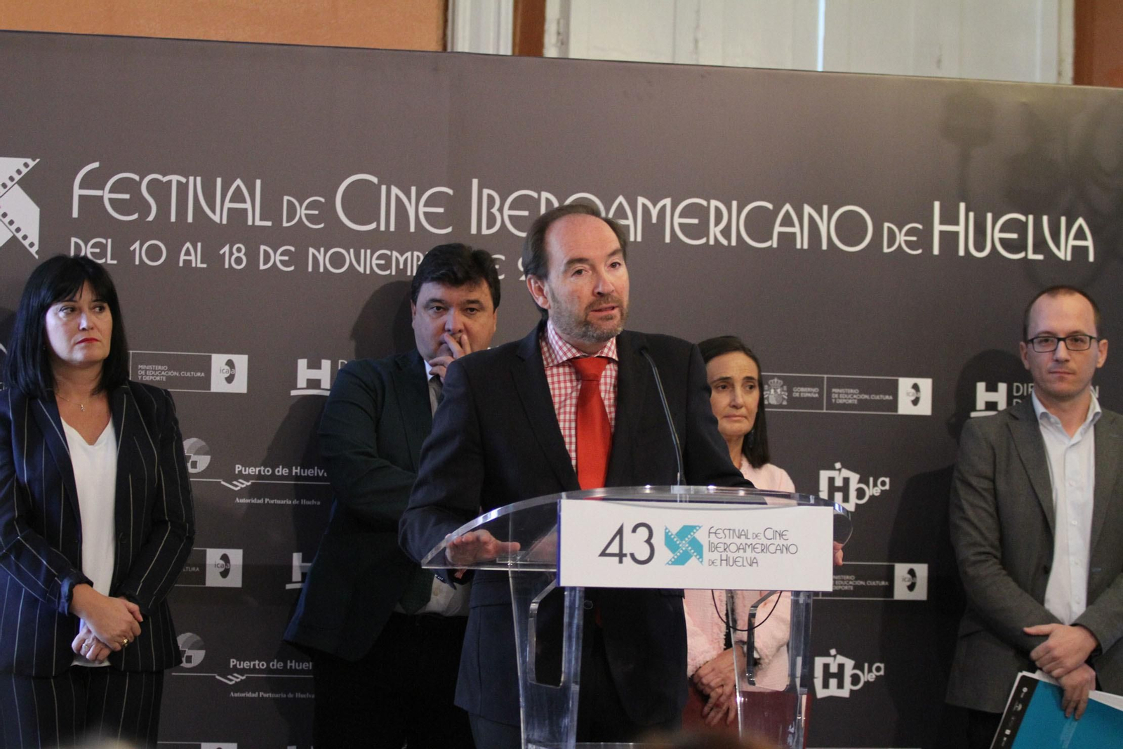 Presentación oficial de la 43 edición del Festival de Cine Iberoamericano de Huelva
