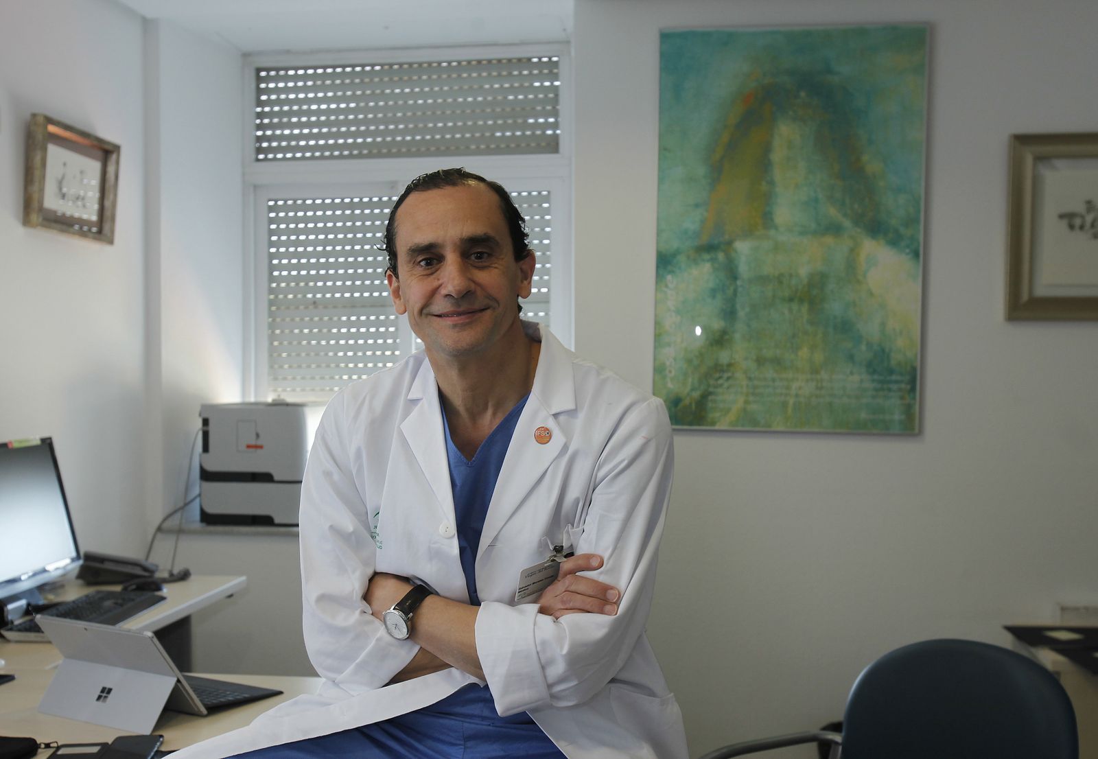 Salvador Morales, presidente electo de la Asociación Española de Cirujanos.