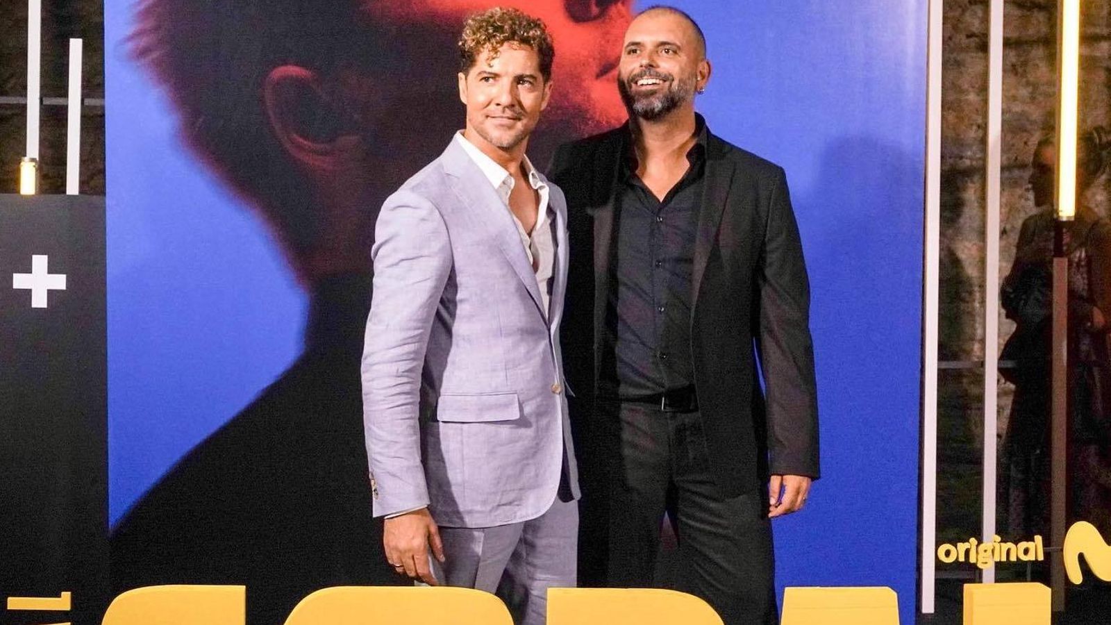 David Morante y el director del documental, Alexis Morante