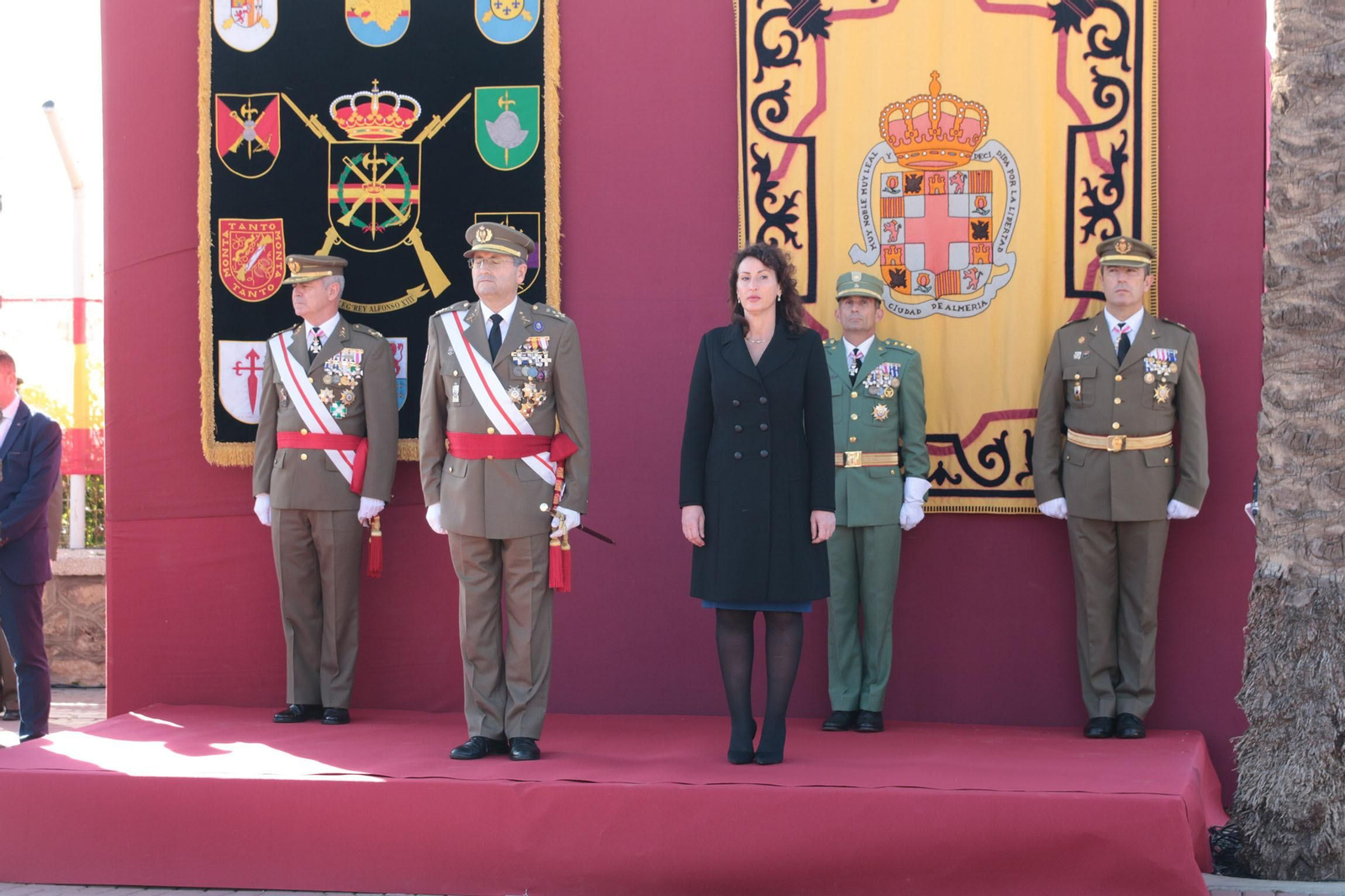 Jura de bandera civil en Las Almadrabillas