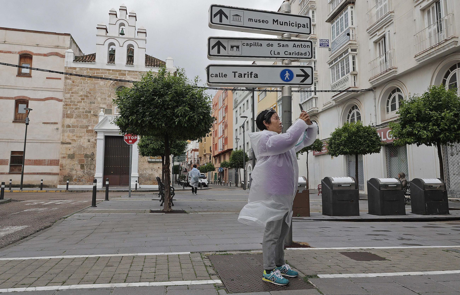 El paso de la borrasca Konrad por Algeciras, en imágenes