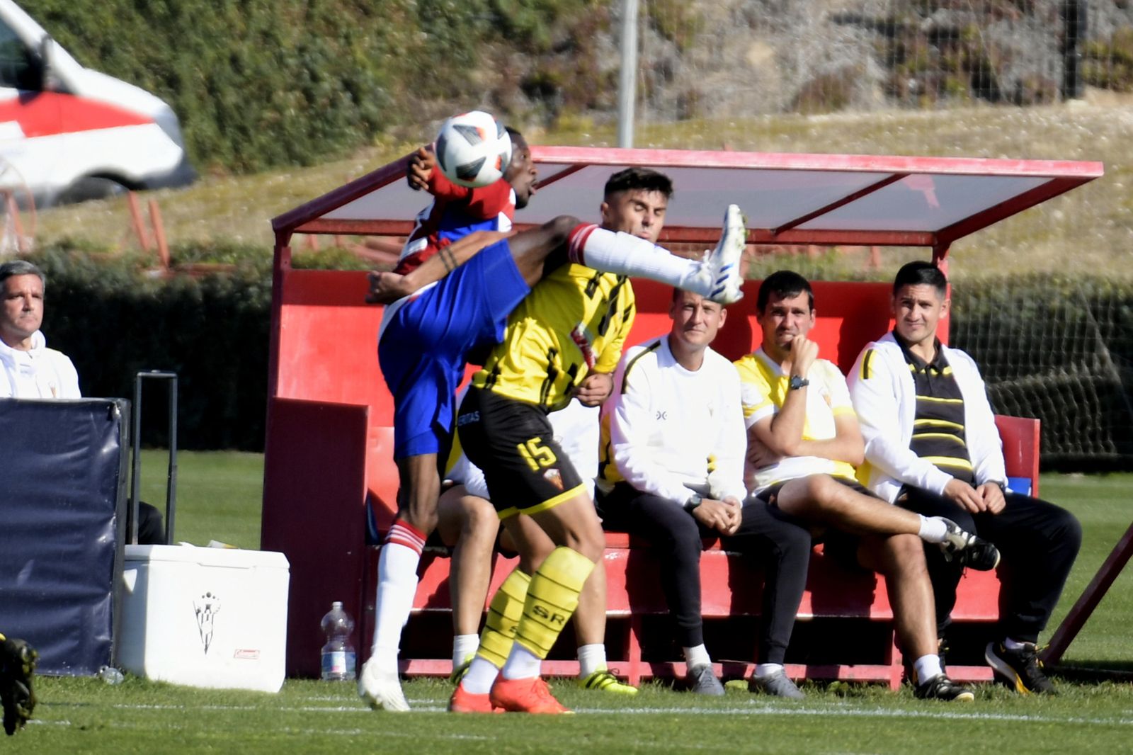 Las mejores imágenes del Recreativo Granada - San Roque de Lepe