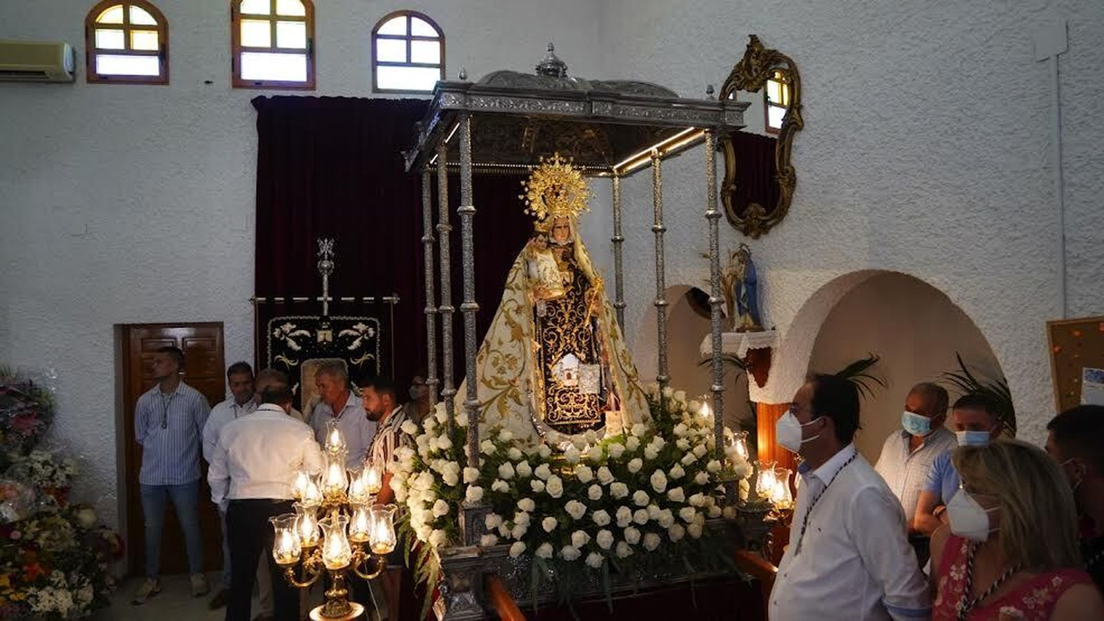 Río Chico honra a la Virgen del Carmen con tres días de fiestas en Berja