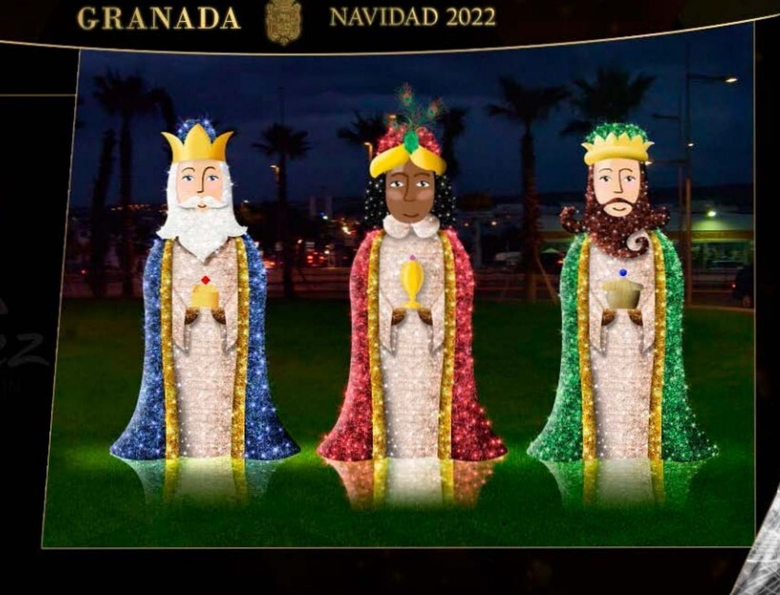 Estas son las luces de Navidad del Centro de Granada, calle por calle