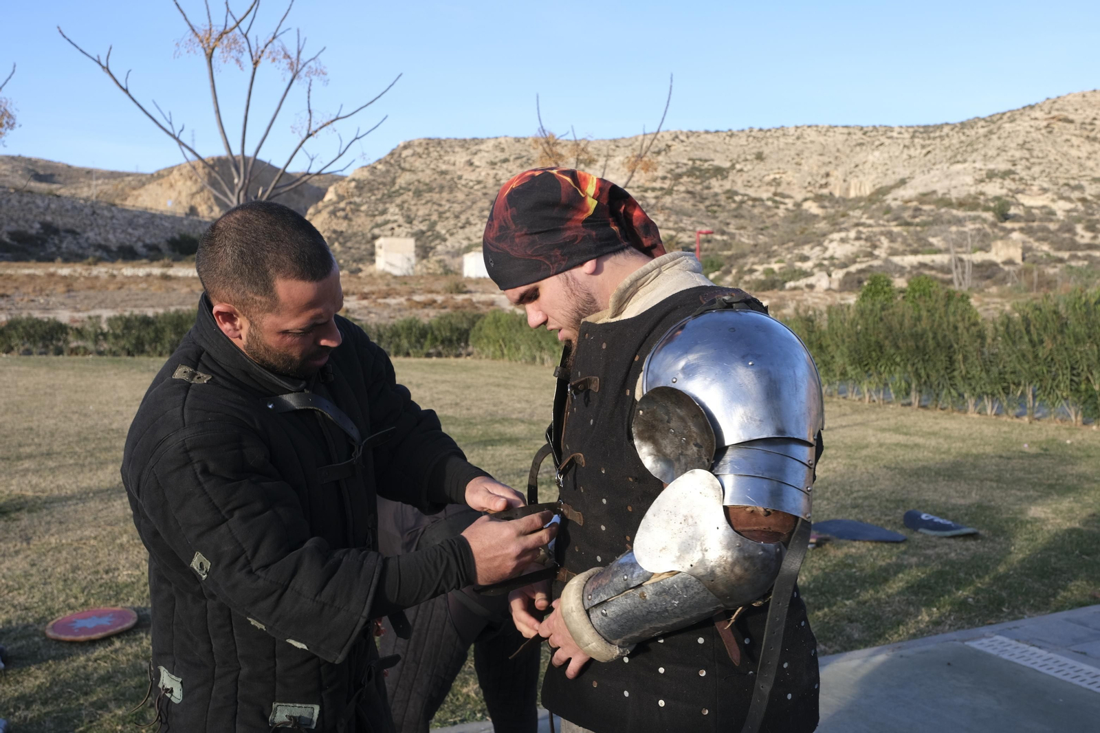 Fotogalería de los combates medievales en Almería