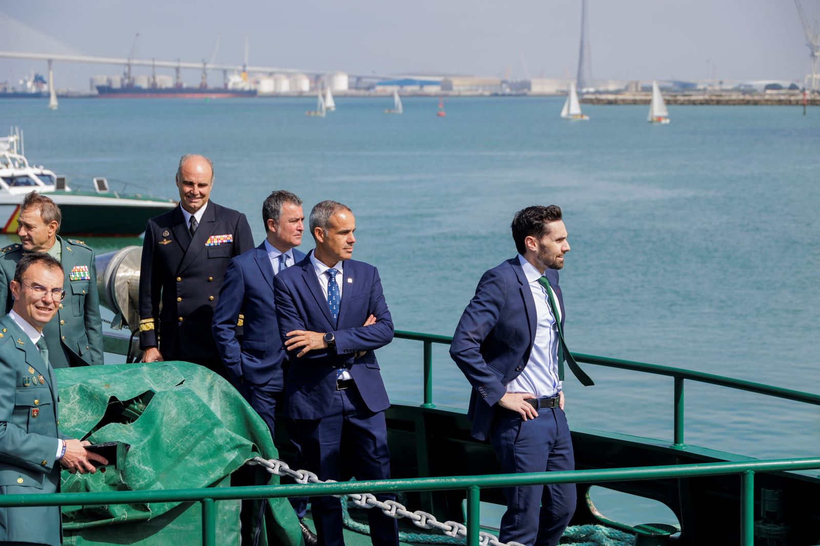 Inauguración de la Escuela de Servicio Marítimo de la Guardia Civil.