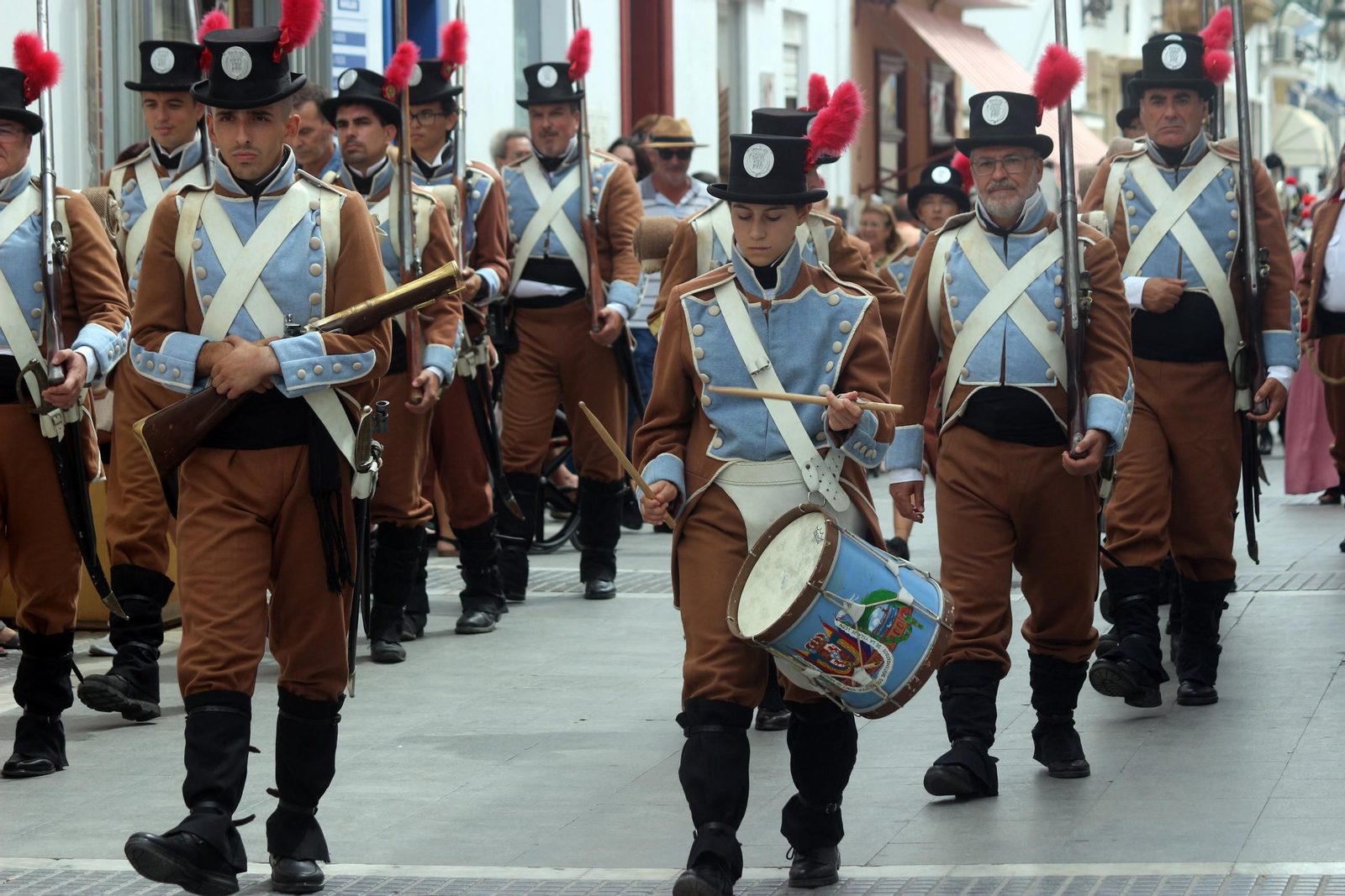 Las imágenes del desfile de tropas de la Batalla del Trocadero