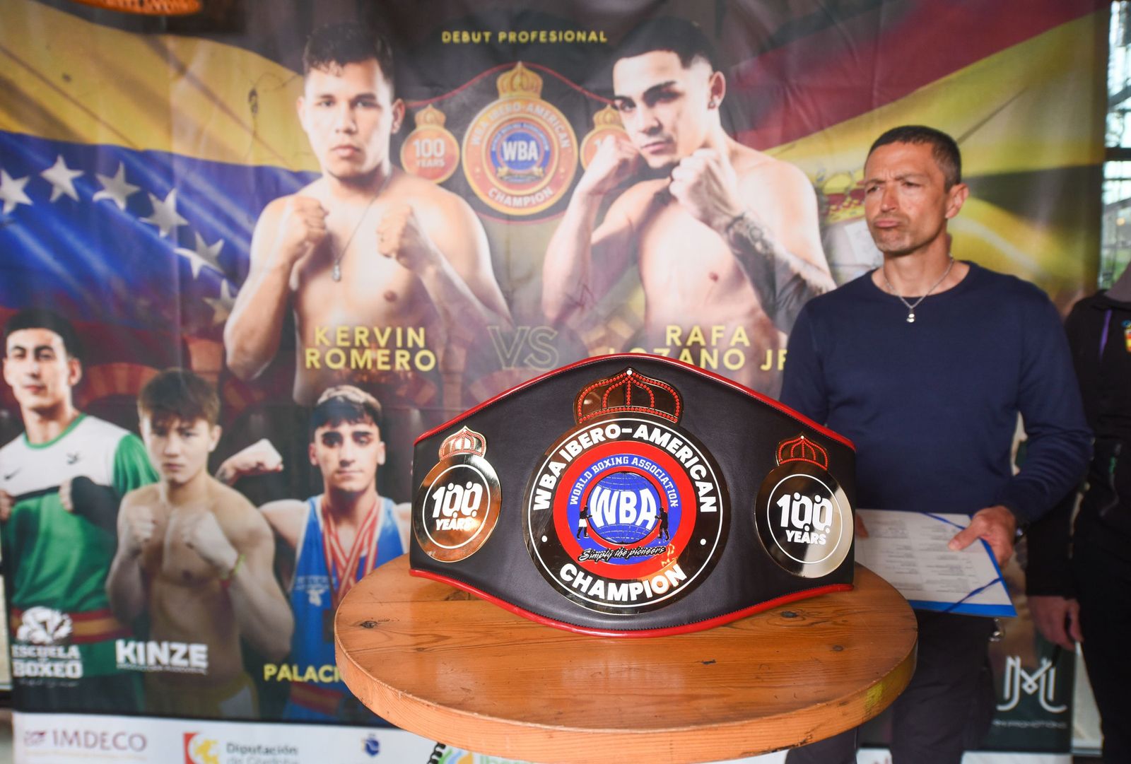 Las fotos del pesaje de la velada de Rafa Lozano Jr. en Córdoba