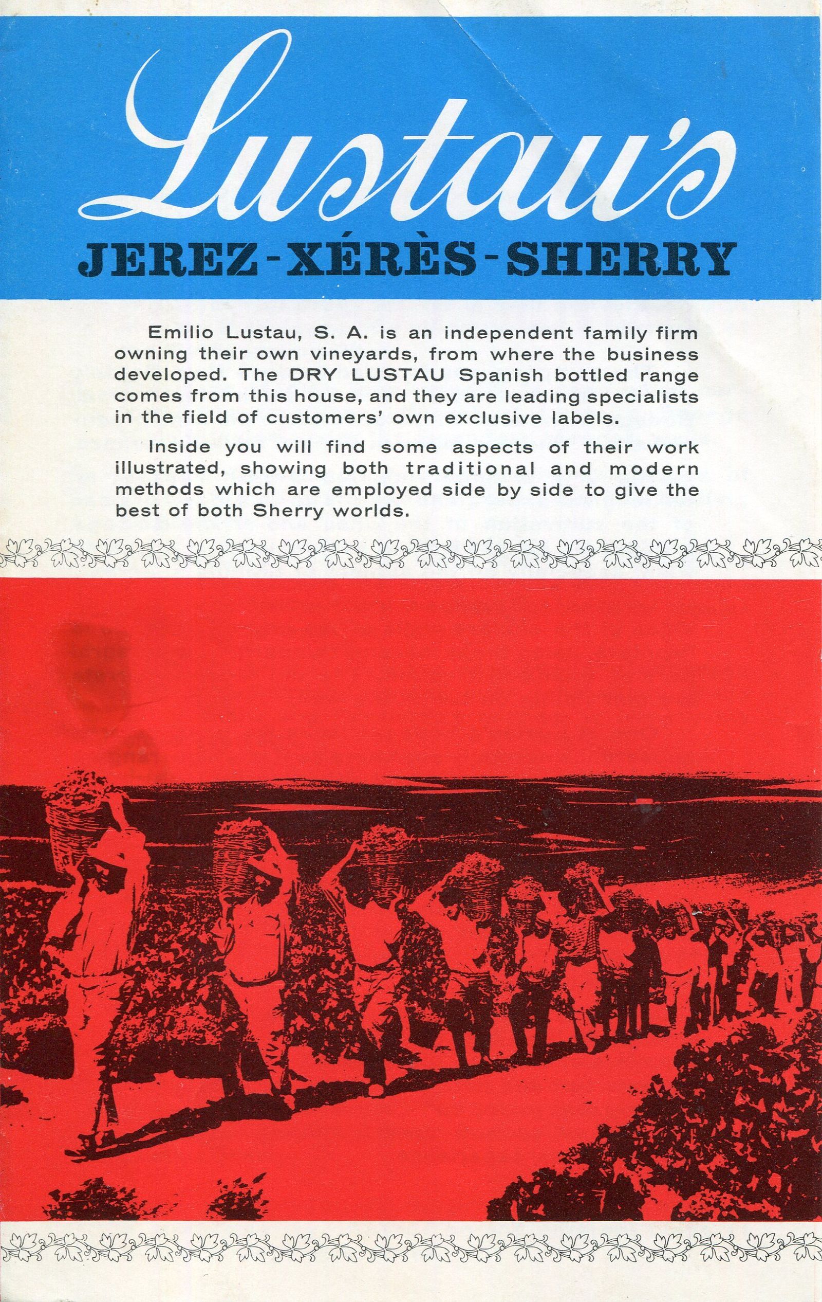 Lustau y los dibujos de Cachirulo.