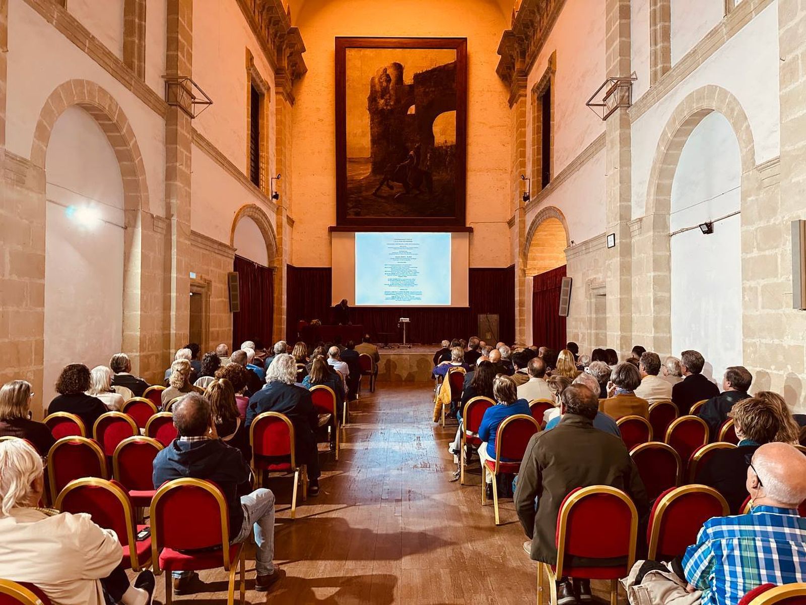 Una imagen de la conferencia inaugural.