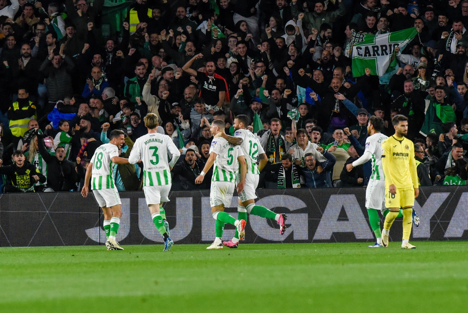 Las imágenes del Real Betis-Villarreal