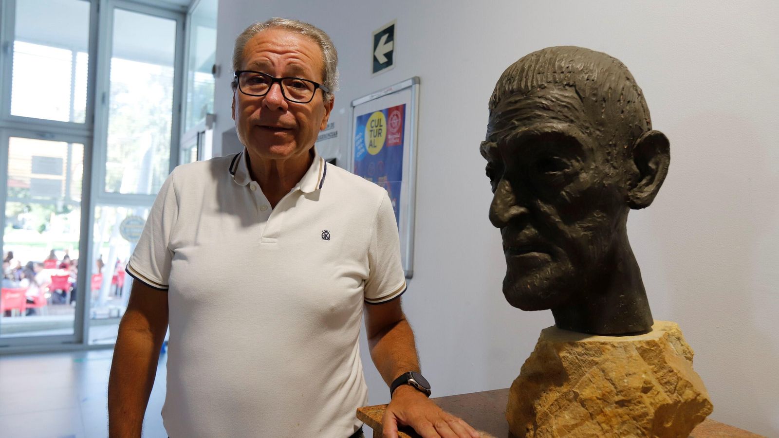 Juan Carlos Ortega, gerente del comedor de la UHU