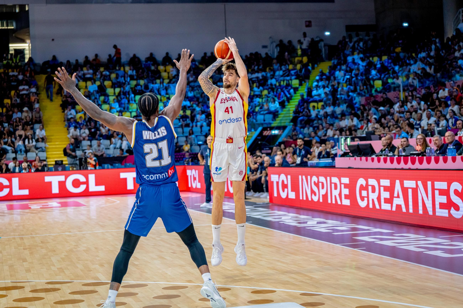 Las fotos del Chipre - España de baloncesto