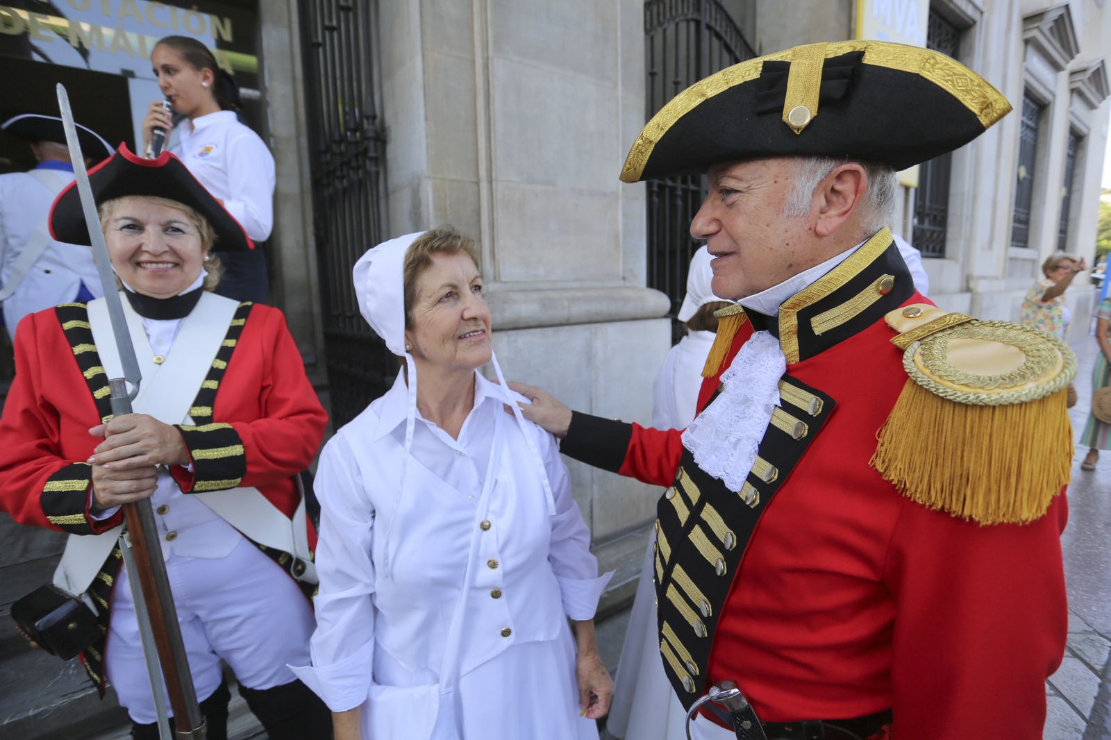 Las fotos del desfile en Málaga en recuerdo a Bernardo de Gálvez