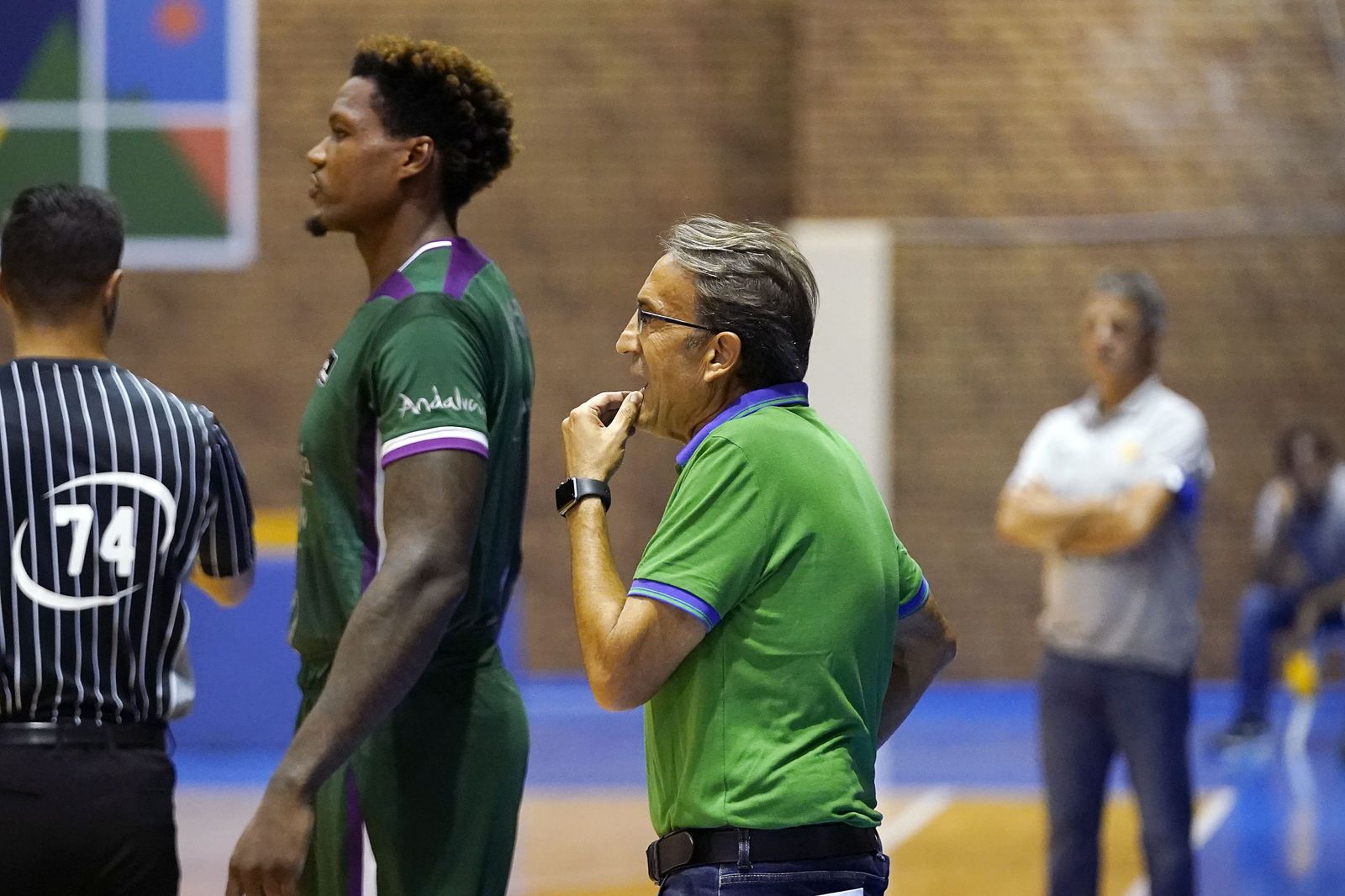 Luis Casimiro, en el Unicaja-Herbalife Gran Canaria.