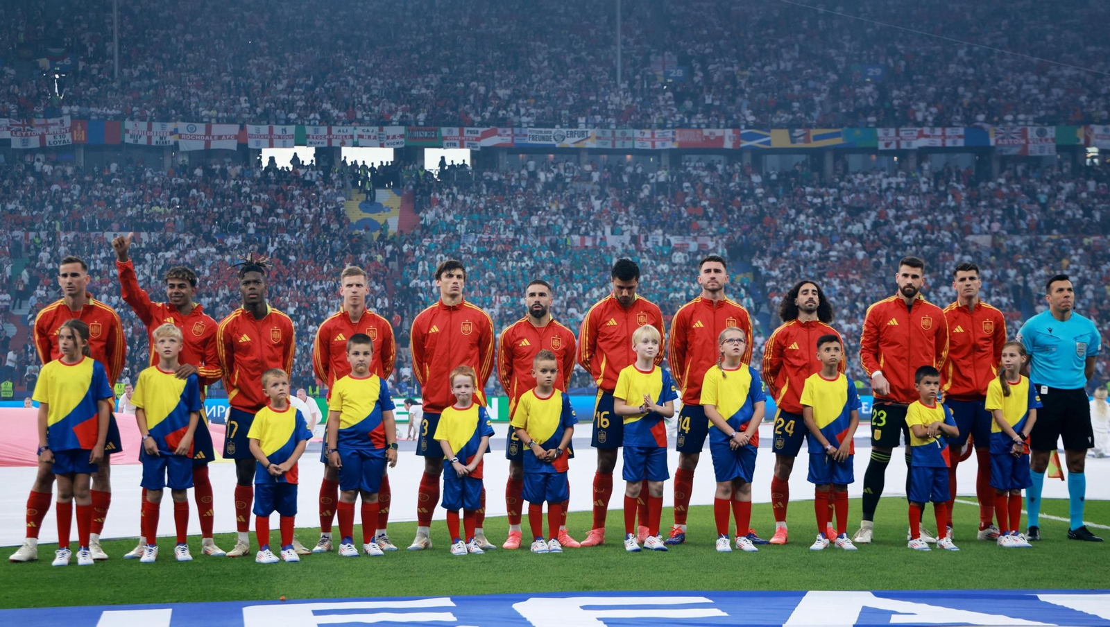 Las mejores fotos de la final España - Inglaterra