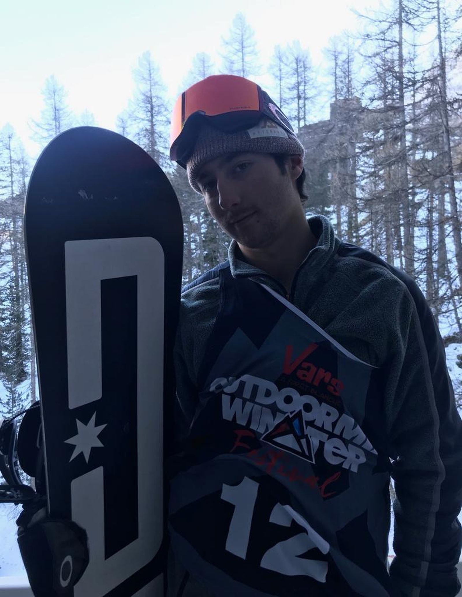 Jaime Castro es una de las promesas del snowboard español.