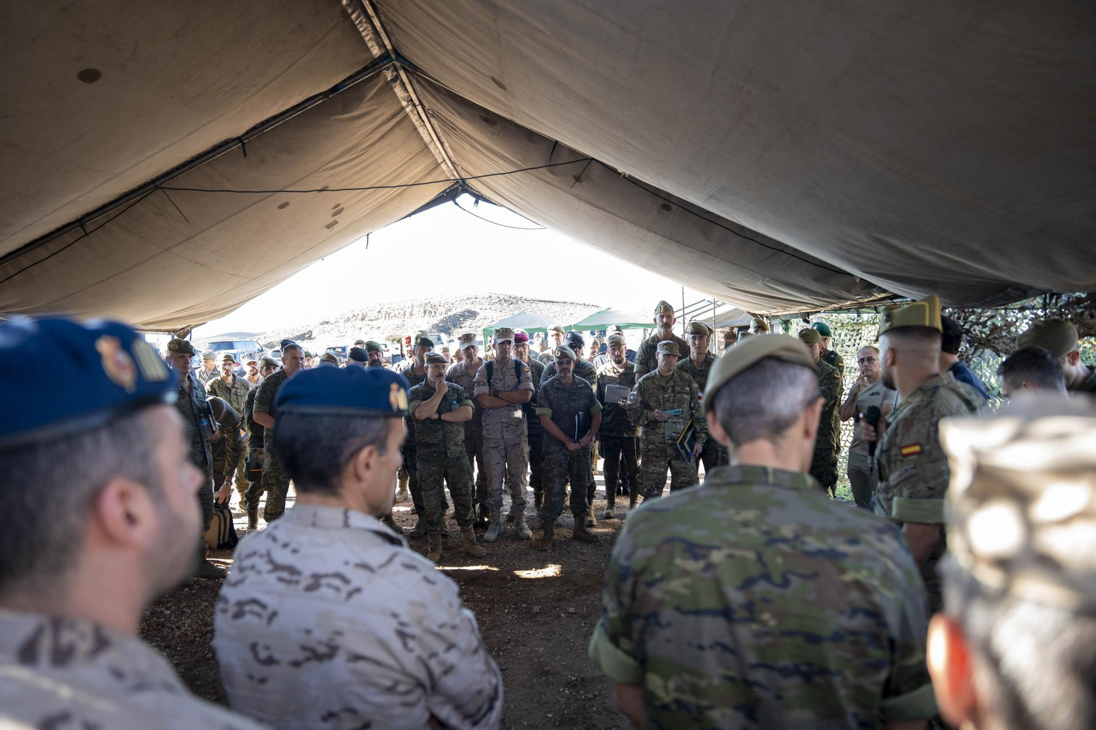 Las imágenes de la campaña de experimentación táctica 2025 en la base “Álvarez de Sotomayor”