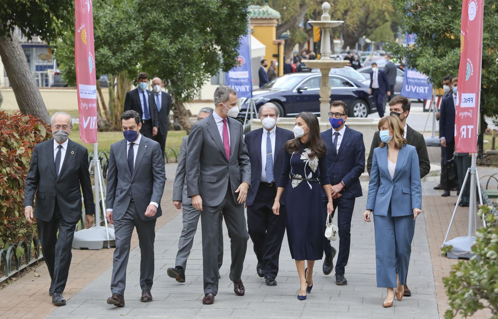 La visita de los Reyes a Málaga, en fotos