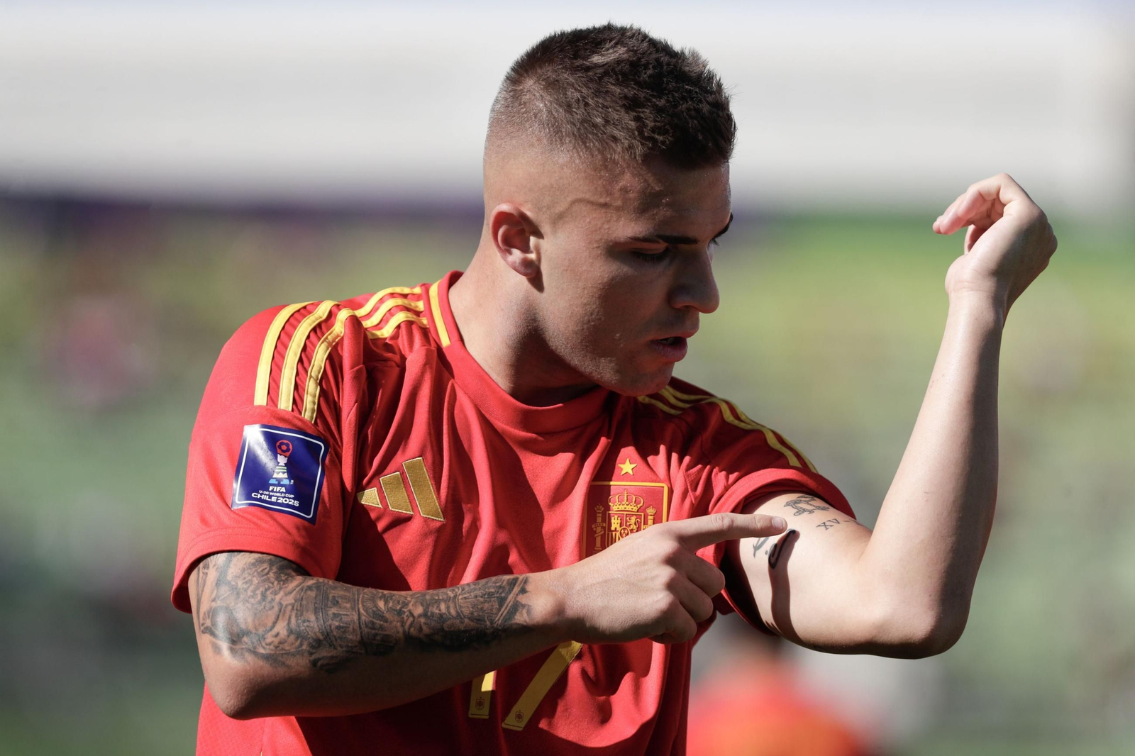 Las mejores fotos del Ucrania-España sub 20