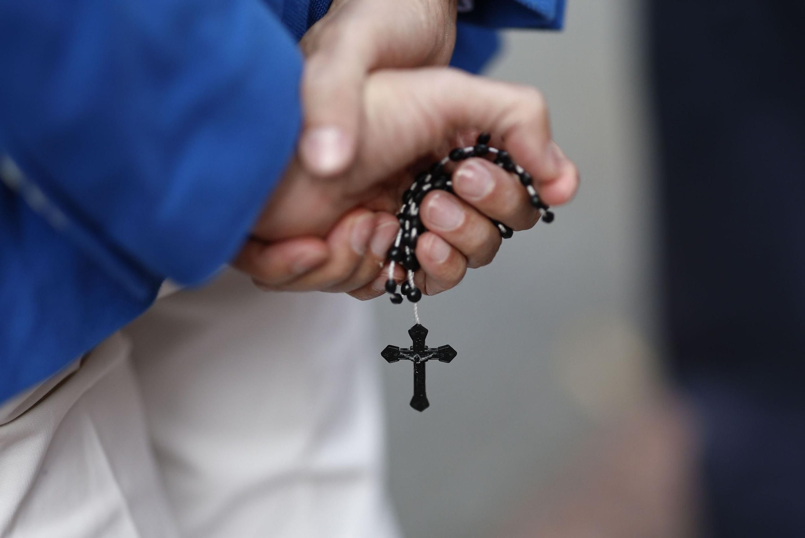 Imagen de un rosario.