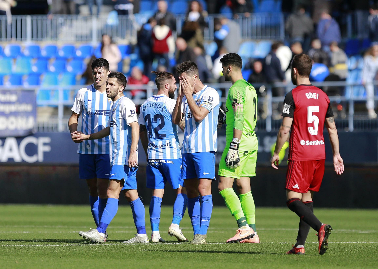 Las imágenes del Málaga CF - Mirandés Las imágenes del Málaga CF - Mirandés