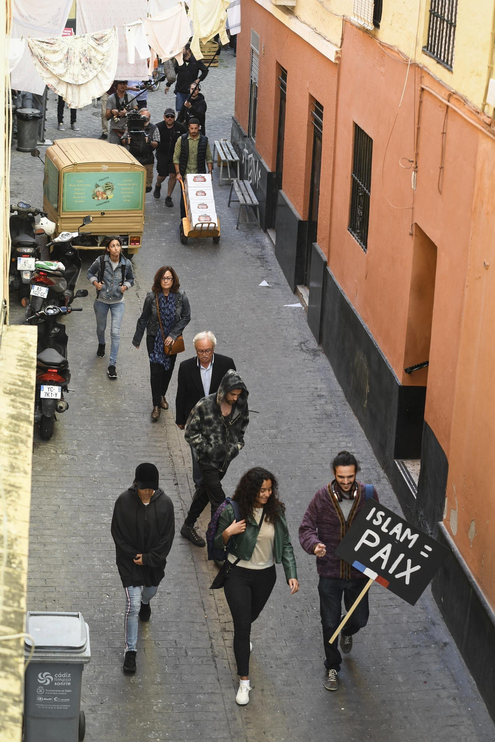 Continúa el rodaje de 'The Rythm Section' en Cádiz