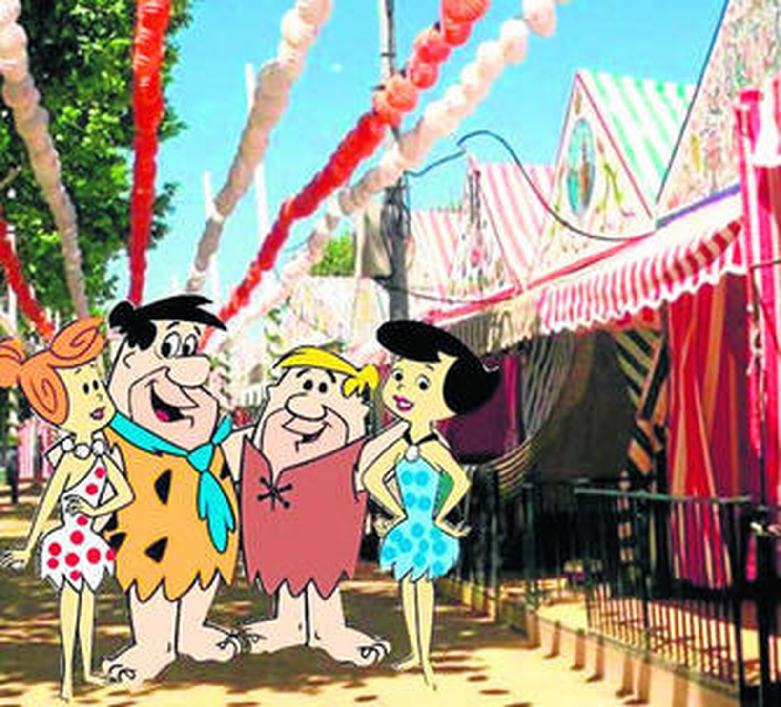 Una recreación de la Feria de Primavera de hace 6.000 años, con unos 'picapiedras' coquineros.