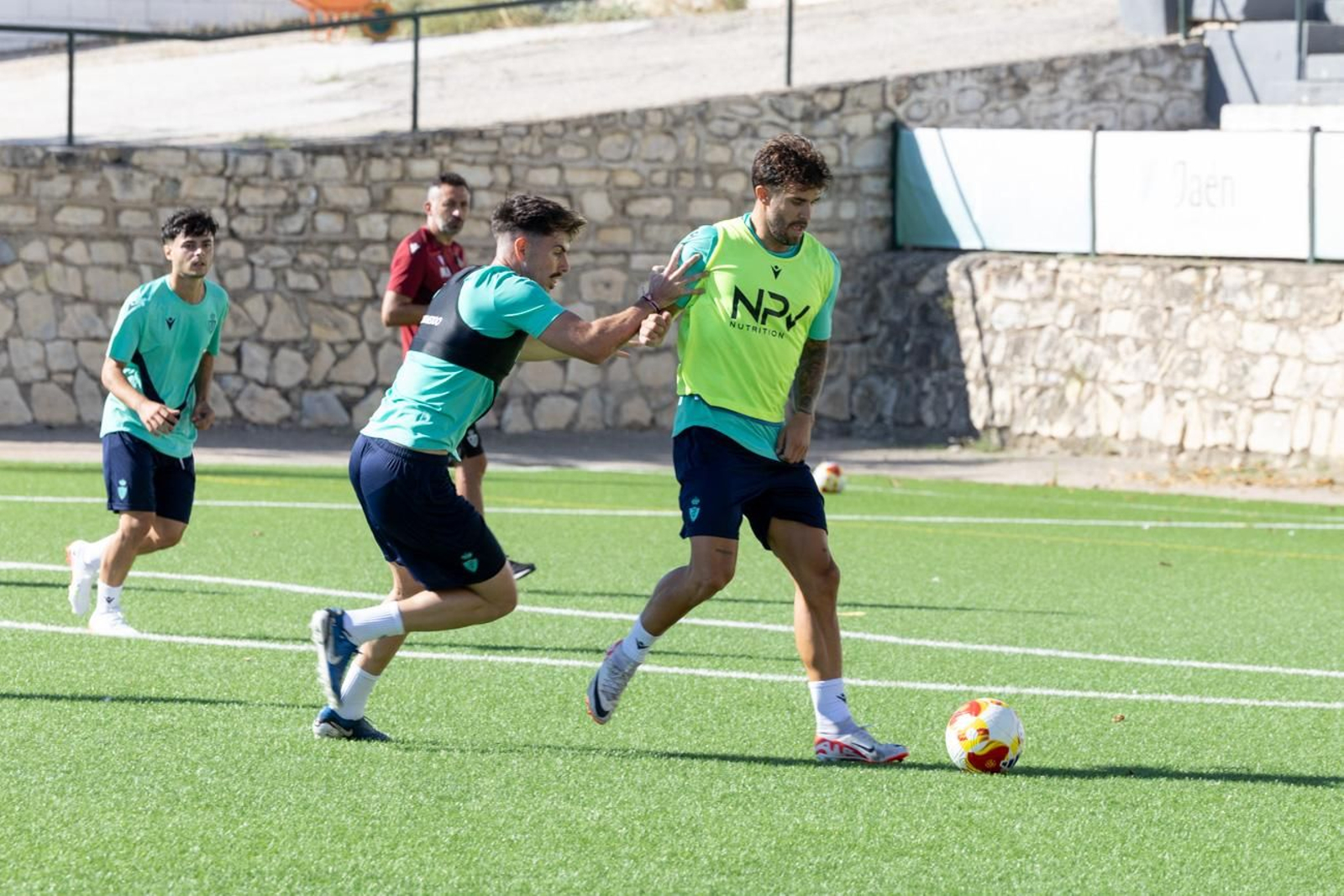 El primer entrenamiento del Real Jaén de la temporada 2025-26
