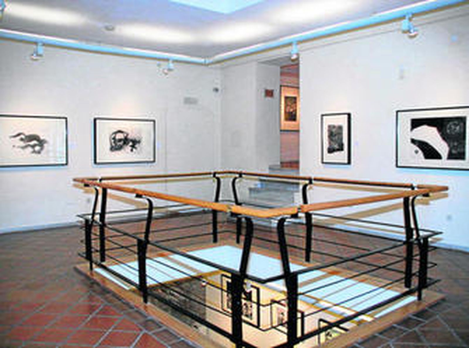 Una de las plantas del museo, creado en 1992 gracias a la donación de un profesor de Historia del Arte.